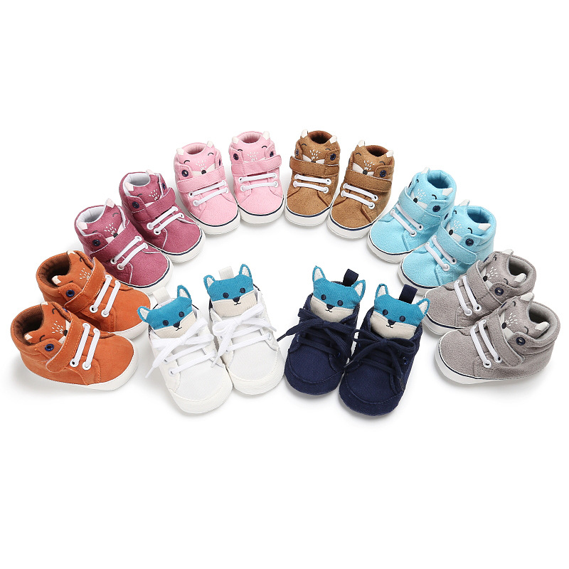 Crossfit Youtube - Boys' casual cute cartoon fox lace