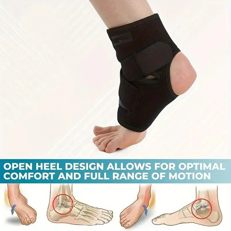 Ankle Mobility Band - Breathable Ankle Brace Support Sleeve Adjustable