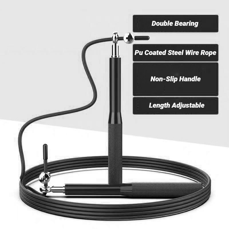 Adjustable Aluminum Handle Wir - Jump Rope Speed Bearing 리뷰 및 가격