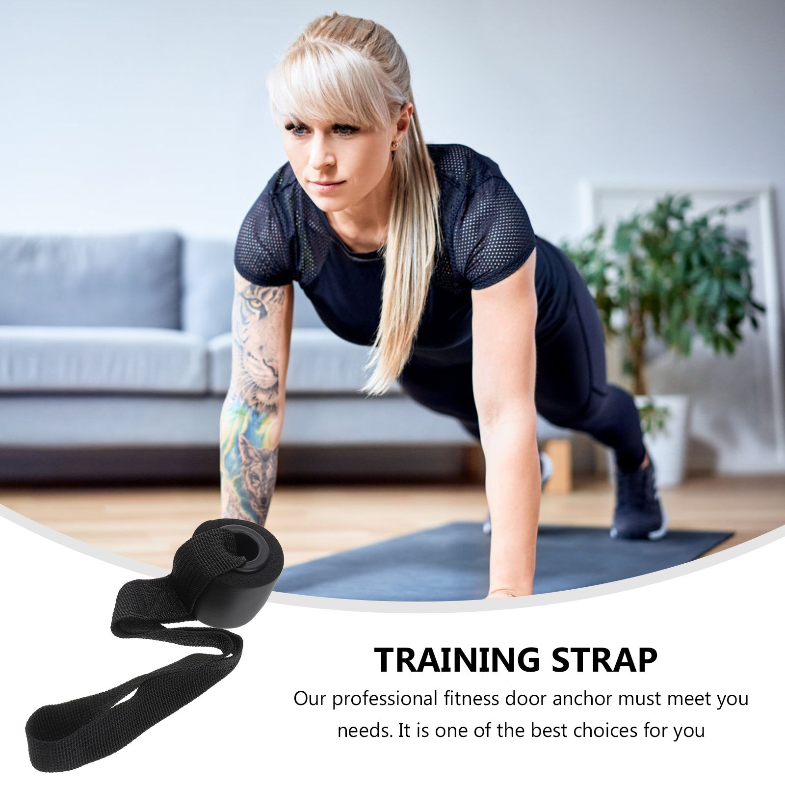 2 Pcs Heavy Duty PVC Door Anch - Pull Up Assist Band 리뷰 및 가격