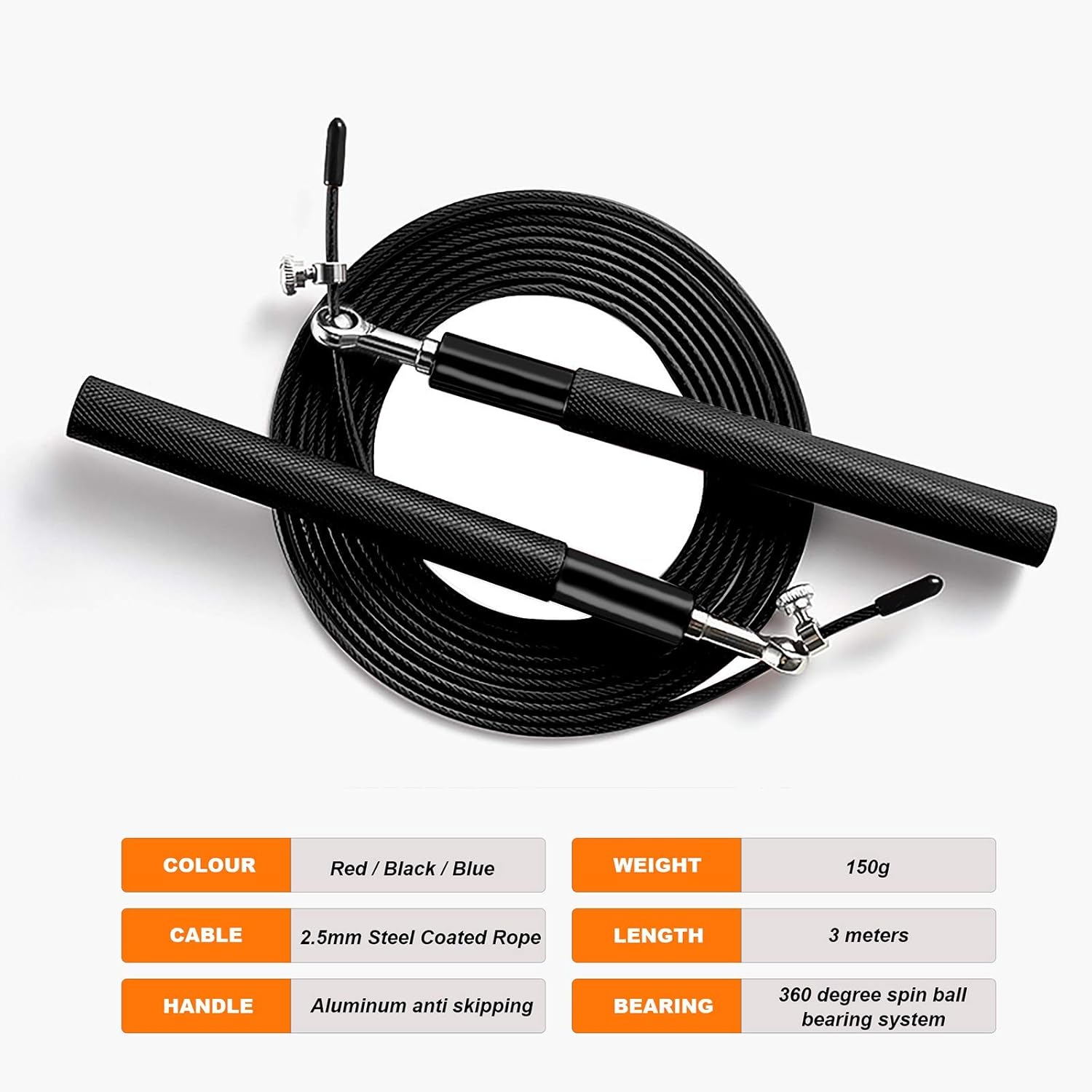 Speed Jump Rope - 360° Swivel  - Jump Rope Speed Bearing 리뷰 및 가격