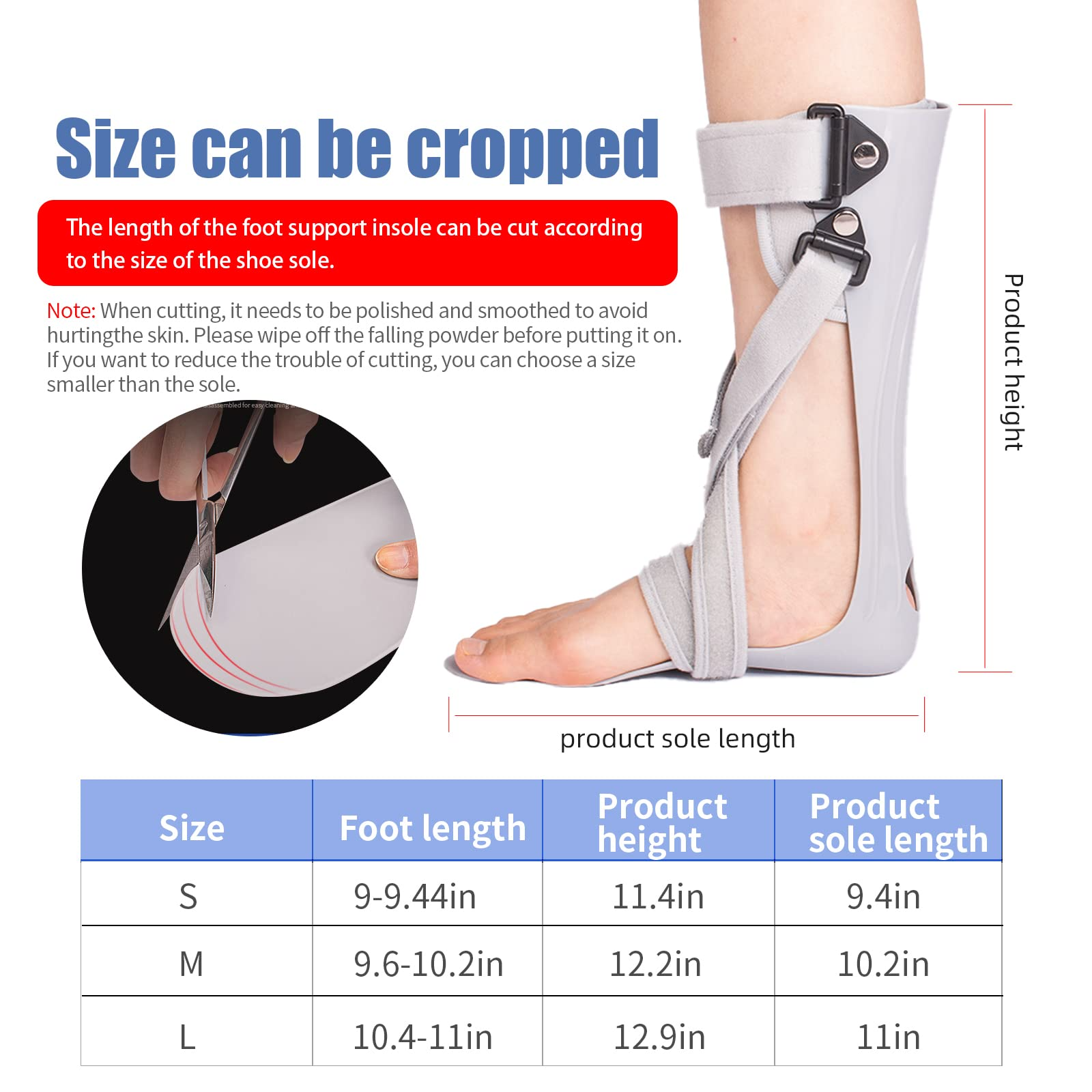 Tairibousy Afo Foot Drop Brace - Ankle Mobility Band 리뷰 및 가격