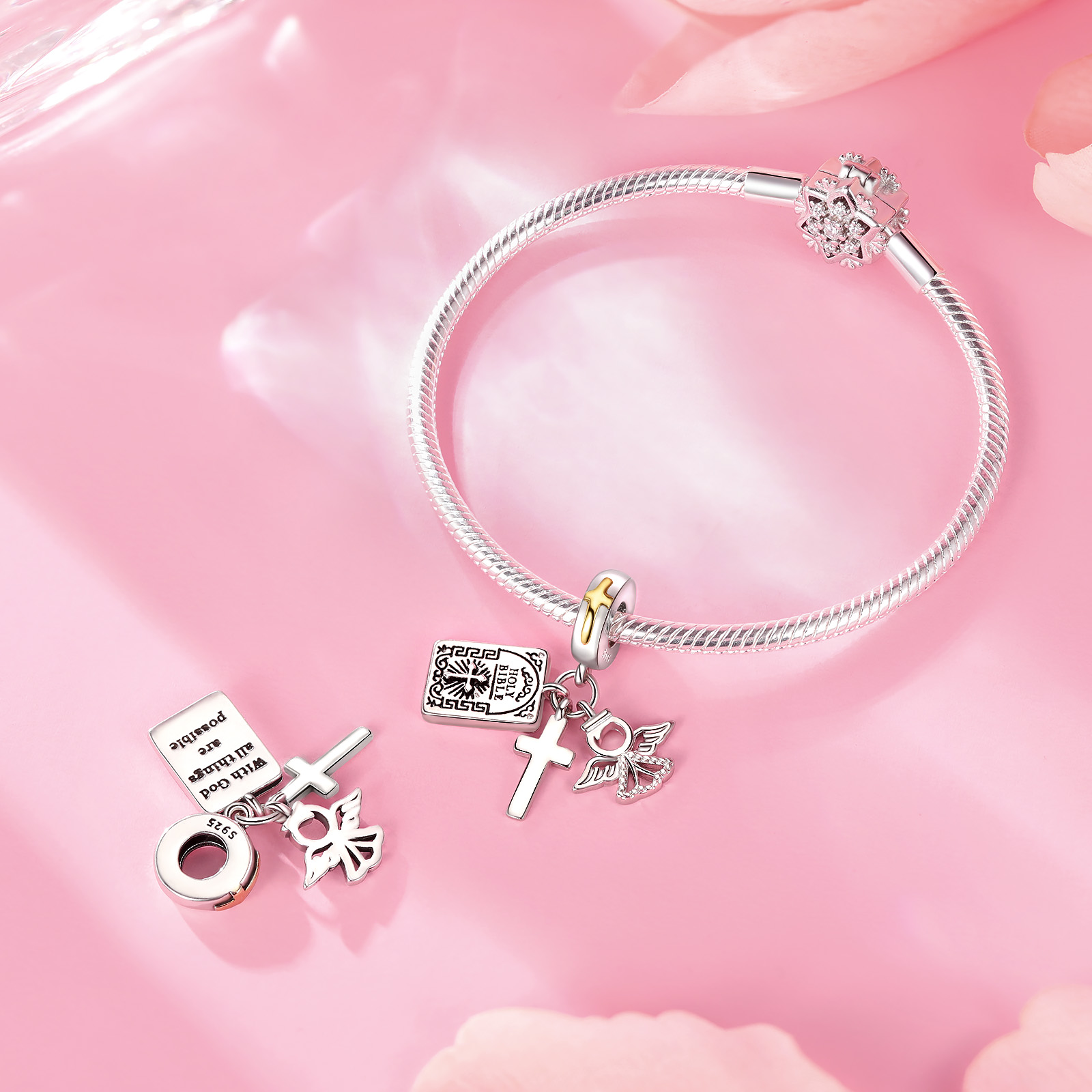 925 Sterling Silver Charm Holy - Crossfit Accessories 리뷰 및 가격