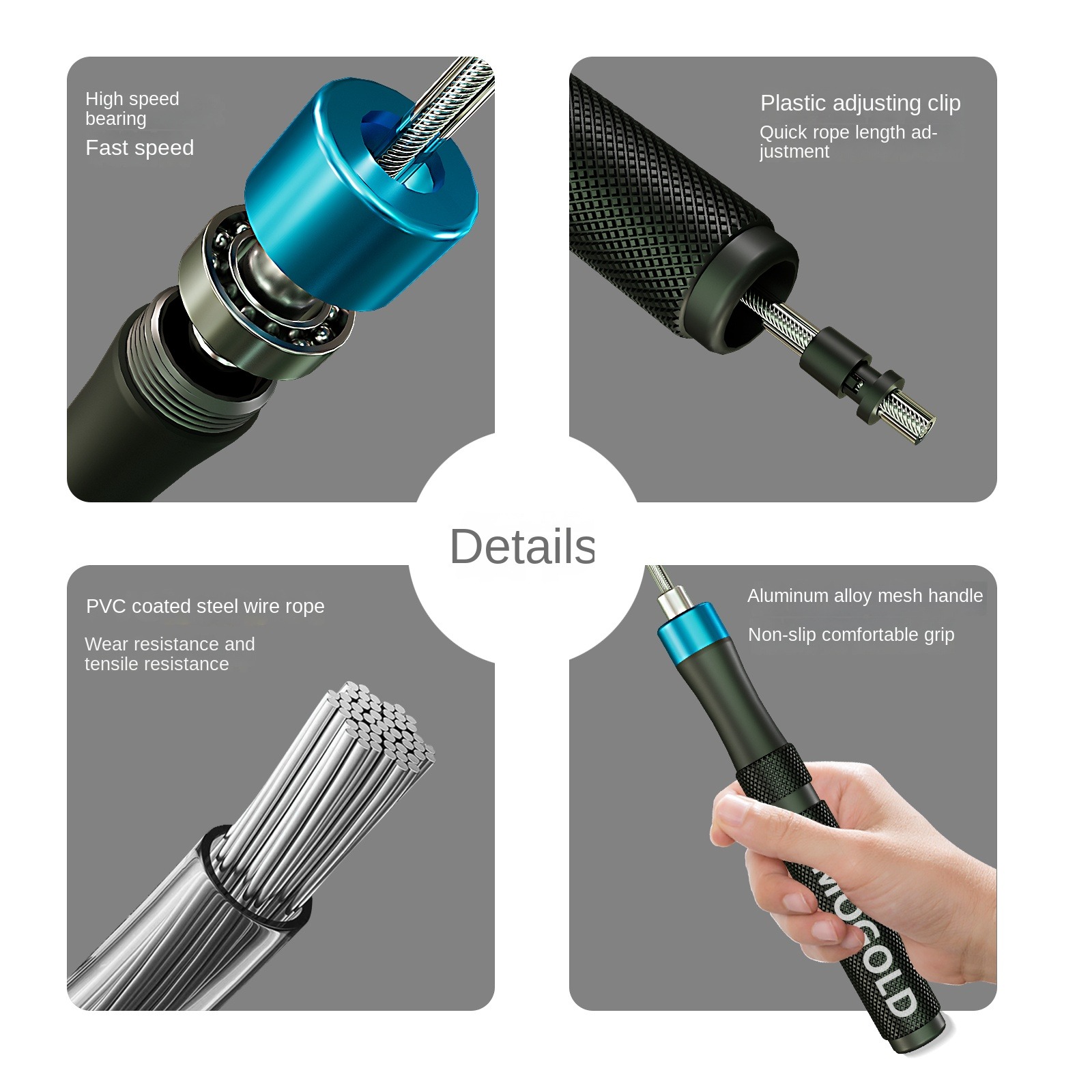 MOGOLD Professional Speed Jump - Jump Rope Speed Bearing 리뷰 및 가격