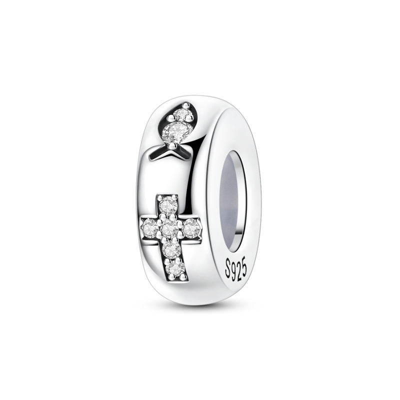 Shiny Zircon Jesus Fish Cross  - Crossfit Accessories 리뷰 및 가격