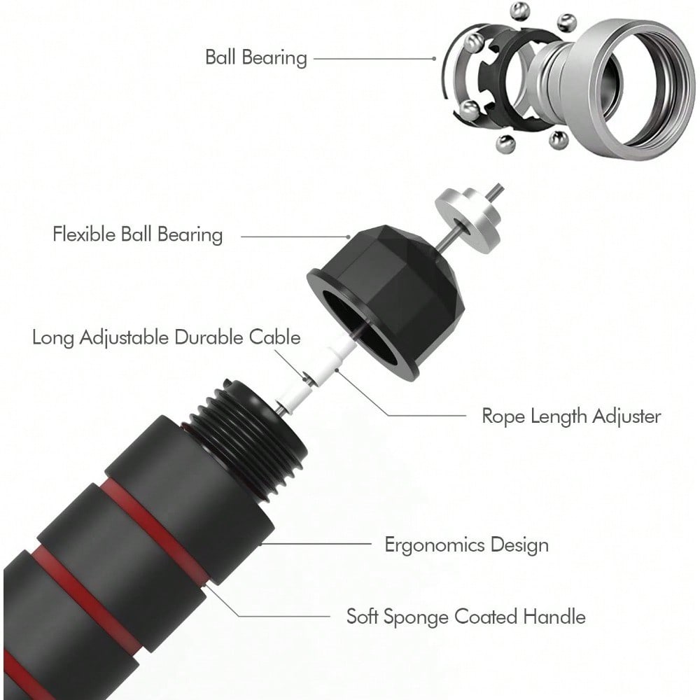 Jump Rope, -Free Rapid Speed J - Jump Rope Speed Bearing 리뷰 및 가격