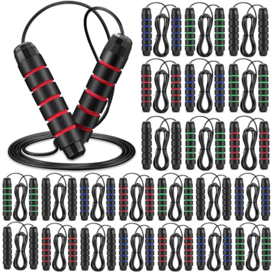 24 Pieces Jump Ropes for Fitne - Jump Rope Speed Bearing 리뷰 및 가격