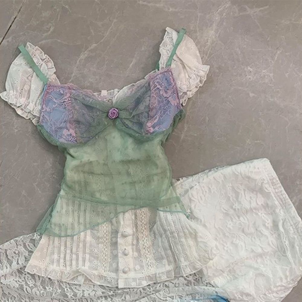 Chic Spicy Girl Style Mesh Cam - Crossfit Youtube 리뷰 및 가격